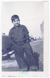 Age 7, too cool for school.