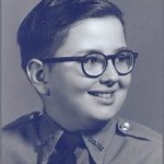 Cadet Pinkwater, boy wizard (note glasses).